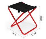 Darrahopens Furniture > Outdoor > Outdoor Chairs Small Red Ultralight Portable Folding Camping Stool - Compact Aluminum Chair for Hiking, Fishing & Outdoor Events