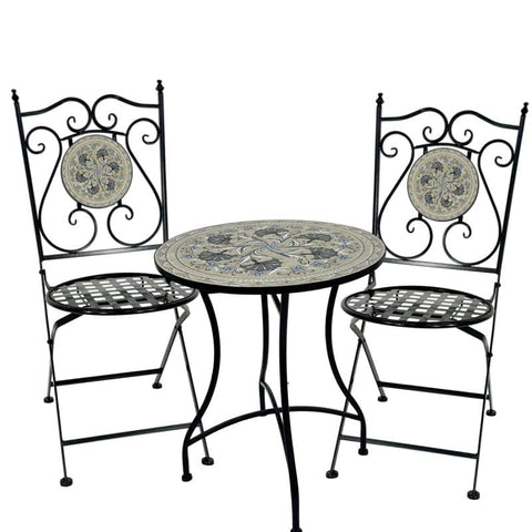 Darrahopens Furniture > Outdoor > Outdoor Dining Sets Floreale 3pc Settings Table Chairs