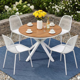 Darrahopens Furniture > Outdoor > Outdoor Dining Sets Gardeon 5PCS Outdoor Dining Set Table and Chairs Patio Garden Furniture Lattice