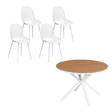 Darrahopens Furniture > Outdoor > Outdoor Dining Sets Gardeon 5PCS Outdoor Dining Set Table and Chairs Patio Garden Furniture Lattice