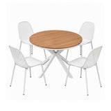 Darrahopens Furniture > Outdoor > Outdoor Dining Sets Gardeon 5PCS Outdoor Dining Set Table and Chairs Patio Garden Furniture Lattice