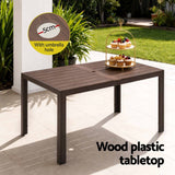 Darrahopens Furniture > Outdoor > Outdoor Dining Sets Gardeon 7PCS Outdoor Dining Set Patio Furniture Table and Chairs Garden Coffee In Australia - Darrahopens