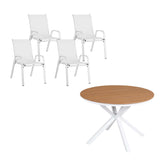 Darrahopens Furniture > Outdoor > Outdoor Dining Sets Gardeon 7PCS Outdoor Dining Set Table and Chairs Patio Garden Furniture Steel