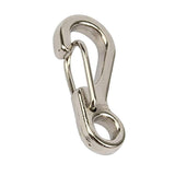 Darrahopens Furniture > Outdoor > Outdoor Furniture Accessories 10X Mini Alloy Carabiner Keychain Durable Snap Spring Clip Hook - Black