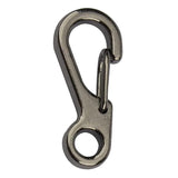 Darrahopens Furniture > Outdoor > Outdoor Furniture Accessories 10X Mini Alloy Carabiner Keychain Durable Snap Spring Clip Hook - Silver
