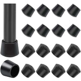 Darrahopens Furniture > Outdoor > Outdoor Furniture Accessories 16 Pack Chair Leg Protectors, Chair Leg Caps Rubber Chair Leg Protection End Caps, Inner Diameter - 1 Inch / 25 Mm,