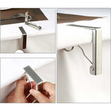 Darrahopens Furniture > Outdoor > Outdoor Furniture Accessories 4 pcs Tablecloth Clips Set Stainless Steel Tablecloth Clips Anti-Slip Spring Loaded Tablecloth Holder