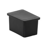 Darrahopens Furniture > Outdoor > Outdoor Furniture Accessories 8 Pack Rectangular Non-Marking Pvc Chair Leg Caps 30Mm X 50Mm (1-3/16" X 2")