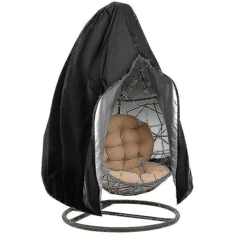 Darrahopens Furniture > Outdoor > Outdoor Furniture Accessories Barsinfi Zipper Oxford Waterproof Hanging Chair Cover 190 x 115 cm for Garden Outdoor Furniture