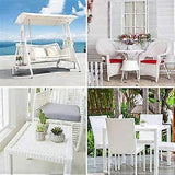 Darrahopens Furniture > Outdoor > Outdoor Furniture Accessories Flat Synthetic Rattan Fabric Plastic Rattan Knitting Repair Material Compatible with Chairs Tables Storage Baskets