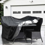 Darrahopens Furniture > Outdoor > Outdoor Furniture Accessories Garden Furniture Cover 210T Polyester Waterproof Anti-Uv Tarpaulin, Protective Cover For Tables, Chair, Sofa (200 160