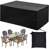 Darrahopens Furniture > Outdoor > Outdoor Furniture Accessories Garden Furniture Cover 210T Polyester Waterproof Anti-Uv Tarpaulin, Protective Cover For Tables, Chair, Sofa (200 160