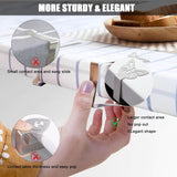 Darrahopens Furniture > Outdoor > Outdoor Furniture Accessories Heavy Duty Stainless Steel Tablecloth Clips 10-Pack for Thick Outdoor and Indoor Picnic Tables, Compatible with Most Brands, Butterfly Design for Party