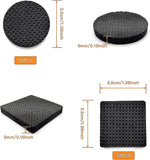 Darrahopens Furniture > Outdoor > Outdoor Furniture Accessories Non-Slip Rubber Pads 60 Pieces Self-Adhesive Furniture Protectors for Wooden Floors Tables Chairs Bed Legs