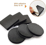 Darrahopens Furniture > Outdoor > Outdoor Furniture Accessories Non-Slip Rubber Pads 60 Pieces Self-Adhesive Furniture Protectors for Wooden Floors Tables Chairs Bed Legs