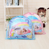 Darrahopens Furniture > Outdoor > Outdoor Furniture Accessories Pink Portable 3-in-1 Mosquito Net Set with Soft Sleep Pad & Pillow - Foldable Pop-Up Travel Bassinet for Infants, Breathable Shield for Indoor & Outdoor Use