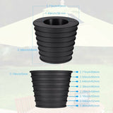 Darrahopens Furniture > Outdoor > Outdoor Furniture Accessories Umbrella Cone Base Stand, For Patio Table Hole Opening And Stability Or Parasol Base Holder, Umbrella Stand, 1.5"
