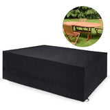 Darrahopens Furniture > Outdoor > Outdoor Furniture Accessories Waterproof Oxford Cloth Outdoor Furniture Cover Rectangular Waterproof Tarpaulin