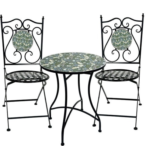 Darrahopens Furniture > Outdoor > Outdoor Sofas & Lounge Sets Uccello 3pc Settings Table Chairs