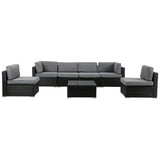 Darrahopens Furniture > Outdoor > Outdoor Sofas & Lounge Sets Veranda Fancy Grande Sofa Set