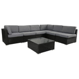 Darrahopens Furniture > Outdoor > Outdoor Sofas & Lounge Sets Veranda Fancy Grande Sofa Set