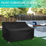 Darrahopens Furniture > Outdoor > Outdoor Sofas & Lounge Sets Waterproof 4-Seater Outdoor Sofa Cover, Heavy Duty Deep Lounge with Air Vent for Garden Furniture