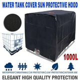 Darrahopens Furniture > Outdoor > Outdoor Storage Boxes 1000L IBC Water Tank Cover UV Resistant Oxford Hood for Outdoor Use