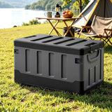 Darrahopens Furniture > Outdoor > Outdoor Storage Boxes Gardeon Collapsible Outdoor Storage Box 60L Stackable Folding Camping Organizer Black