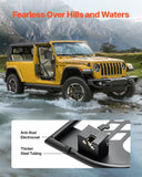 Darrahopens Furniture > Outdoor > Outdoor Tables VEVOR Jeep Tube Doors, 2-Door, Hunting Style Jeep Tubular Door with Heavy-Duty Hinges & OE Latch, Jeep Doors with Rear View Mirrors, Fit for 2018-2024 Jeep Wrangler JL & 2020-2024 Jeep Gladiator JT