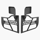 Darrahopens Furniture > Outdoor > Outdoor Tables VEVOR Jeep Tube Doors, 2-Door, Hunting Style Jeep Tubular Door with Heavy-Duty Hinges & OE Latch, Jeep Doors with Rear View Mirrors, Fit for 2018-2024 Jeep Wrangler JL & 2020-2024 Jeep Gladiator JT