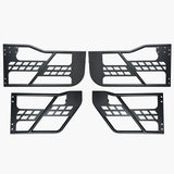Darrahopens Furniture > Outdoor > Outdoor Tables VEVOR Jeep Tube Doors, 4-Door, Hunting Style Jeep Tubular Door with Heavy-Duty Hinges & OE Latch, Jeep Doors with Rubber Pads & Toughened Steel Tube, Fit for 2007-2018 Jeep Wrangler JK