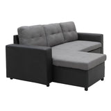 Darrahopens Furniture > Sofas Sarantino Corner Sofa Linen Lounge Couch L-shaped Modular Furniture Home Chaise Grey