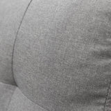 Darrahopens Furniture > Sofas Sarantino Corner Sofa Linen Lounge Couch L-shaped Modular Furniture Home Chaise Grey