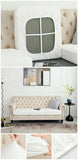 Darrahopens Furniture > Sofas > Sofa Accessories 2 Pcs White Elegant Polyester Sofa Cover - Full Protection Against Cat Scratches & Wear
