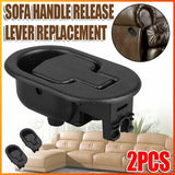 Darrahopens Furniture > Sofas > Sofa Accessories 2Pcs Lounge Recliner Chair Couch Sofa Handle Release Lever Replacement Stock