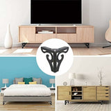 Darrahopens Furniture > Sofas > Sofa Accessories 4 pcs Furniture Sofa Legs, Sofa Legs, Modern Sofa Legs, Tv Cabinet Legs, Bed Legs, For Cabinet, Sofa, Table