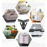 Darrahopens Furniture > Sofas > Sofa Accessories 4 pcs Furniture Sofa Legs, Sofa Legs, Modern Sofa Legs, Tv Cabinet Legs, Bed Legs, For Cabinet, Sofa, Table