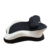 Darrahopens Furniture > Sofas > Sofa Accessories Bed Stomach-Sleep Pillow - Multi-functional Prone Position Pillow for Stomach Sleeping, Phone Use, Reading, Couples Fun Play, Intimacy Aid for Couples, Bed Hip Elevation Tool, Pā Pā Pillow（ black）