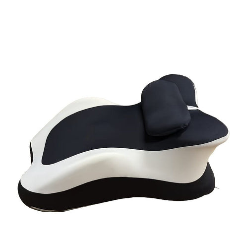 Darrahopens Furniture > Sofas > Sofa Accessories Bed Stomach-Sleep Pillow - Multi-functional Prone Position Pillow for Stomach Sleeping, Phone Use, Reading, Couples Fun Play, Intimacy Aid for Couples, Bed Hip Elevation Tool, Pā Pā Pillow（ black）