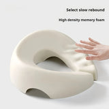 Darrahopens Furniture > Sofas > Sofa Accessories BLUE Soft O-shaped/U-shaped Face Pillow for Beauty Salons/Spa Massage, Ergonomic Face Pillow, Multi-functional Suitable for Adult Facial Care and Relaxation, Multi-functional Neck and Face Support Comfort Face Pillow