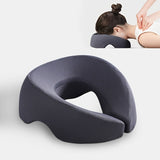 Darrahopens Furniture > Sofas > Sofa Accessories BLUE Soft O-shaped/U-shaped Face Pillow for Beauty Salons/Spa Massage, Ergonomic Face Pillow, Multi-functional Suitable for Adult Facial Care and Relaxation, Multi-functional Neck and Face Support Comfort Face Pillow