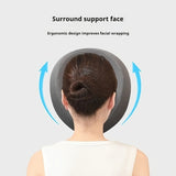 Darrahopens Furniture > Sofas > Sofa Accessories BLUE Soft O-shaped/U-shaped Face Pillow for Beauty Salons/Spa Massage, Ergonomic Face Pillow, Multi-functional Suitable for Adult Facial Care and Relaxation, Multi-functional Neck and Face Support Comfort Face Pillow