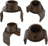 Darrahopens Furniture > Sofas > Sofa Accessories Couch Coaster Drink Holder for Sofa Armrest and Lounger, Spill-Resistant Cup Holder, Mocha Brown