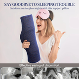 Darrahopens Furniture > Sofas > Sofa Accessories Ergonomic Multi-Purpose Neck Pillow, Memory Foam Support, Breathable and Washable, Versatile Use, Ideal Companion for Office Rest and Home Sleep.