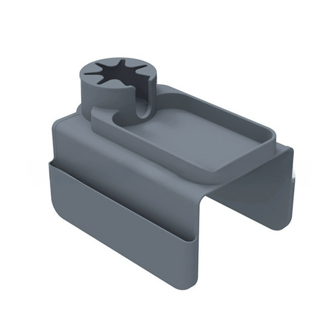 Darrahopens Furniture > Sofas > Sofa Accessories Grey Waterproof Silicone Couch Armrest Cup Holder Tray - Non-Slip & Anti-Spill, Multi-Slot Organizer for Drinks Bottle, Remote, Ipad & snacks