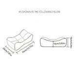 Darrahopens Furniture > Sofas > Sofa Accessories haze blue**Cloud-Touch Chenille Multi-Function Lumbar Pillow: Supports Long-Hour Sitting, Removable & Washable Design, Gently Releases Pressure Every Day Like a Cloud**