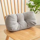 Darrahopens Furniture > Sofas > Sofa Accessories haze blue**Cloud-Touch Chenille Multi-Function Lumbar Pillow: Supports Long-Hour Sitting, Removable & Washable Design, Gently Releases Pressure Every Day Like a Cloud**