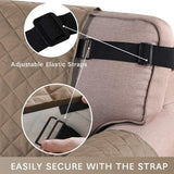 Darrahopens Furniture > Sofas > Sofa Accessories Recliner Chair Cover Waterproof Padded Non Slip Taupe