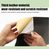 Darrahopens Furniture > Sofas > Sofa Accessories Self-Adhesive Repair Patch Artificial Leather 50x138 cm Black Variety