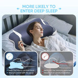 Darrahopens Furniture > Sofas > Sofa Accessories Side Sleeper Neck Pillow | Odor-Free, Light Beige Friendly Design, Comfortable Sleep Posture, Polyester Material, Hand Wash Only